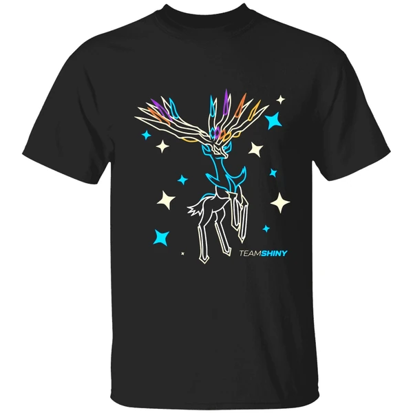 Pokemon Number 716 Xerneas Team Shiny Shirt