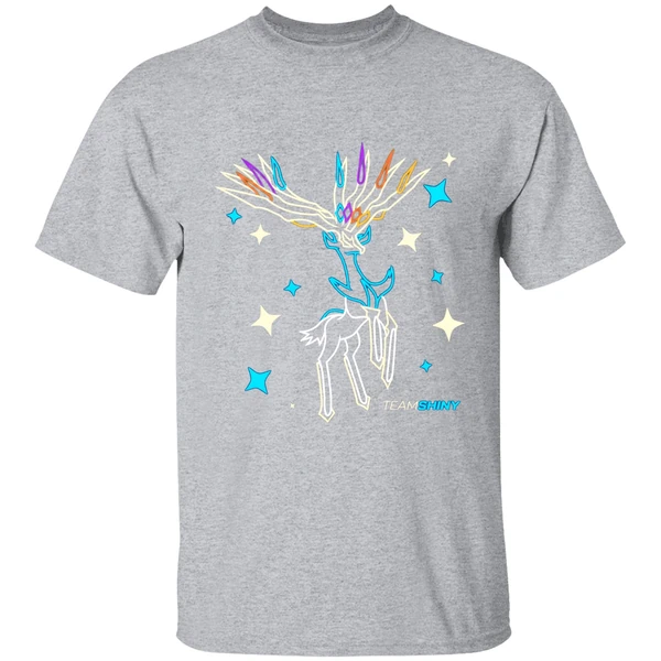 Pokemon Number 716 Xerneas Team Shiny Shirt - Image 9