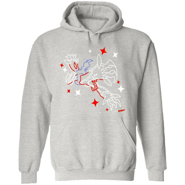 Pokemon Number 717 Yveltal Team Shiny Hoodie - Image 9