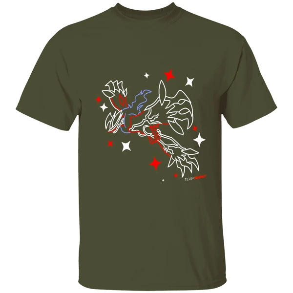 Pokemon Number 717 Yveltal Team Shiny Shirt - Image 4