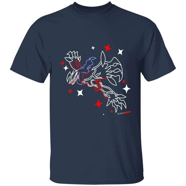 pokemon number 717 yveltal team shiny shirt navy
