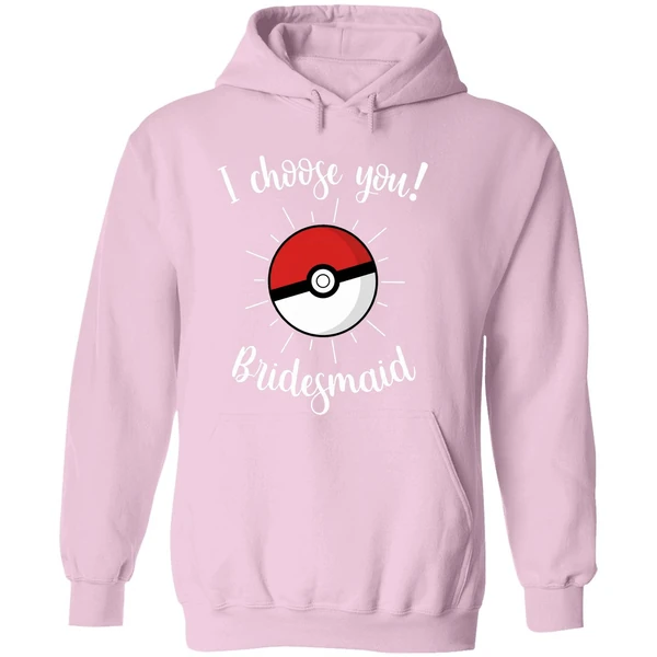Pokemon Wedding Matching Bridal Party Hoodie - Image 5