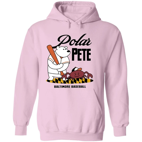 Polar Pete Alonso Baltimore Orioles Baseball Bear And Crab Hoodie - Image 5