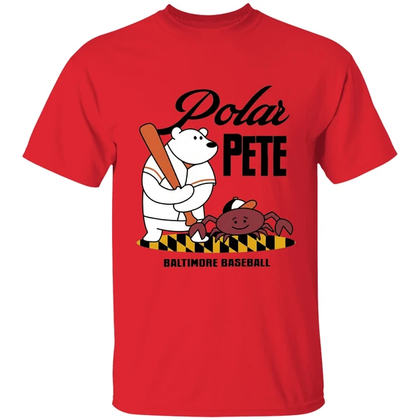 Polar Pete Alonso Baltimore Orioles Baseball Bear And Crab Shirt - Image 4