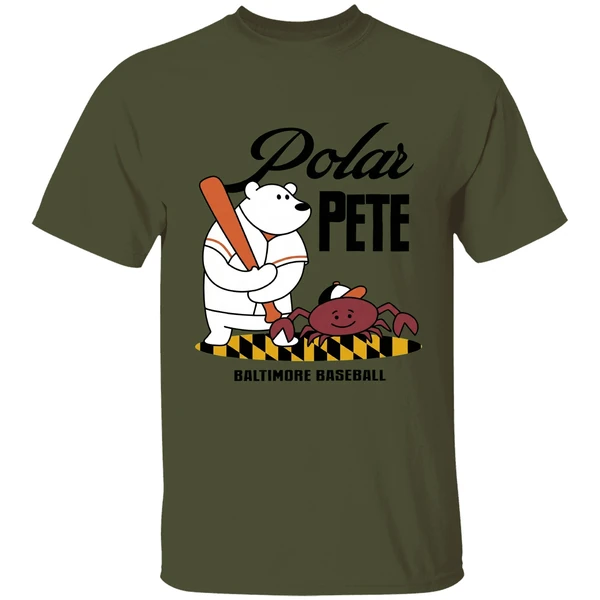 Polar Pete Alonso Baltimore Orioles Baseball Bear And Crab Shirt - Image 9