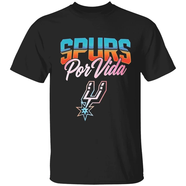 Por Vida San Antonio Spurs Logo Shirt