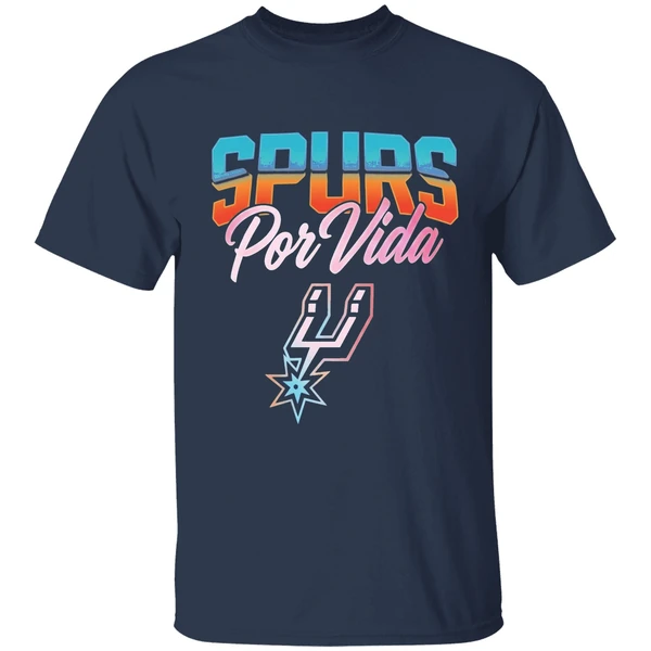 Por Vida San Antonio Spurs Logo Shirt - Image 5