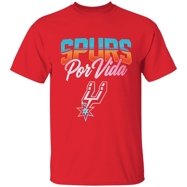 Por Vida San Antonio Spurs Logo Shirt - Image 7