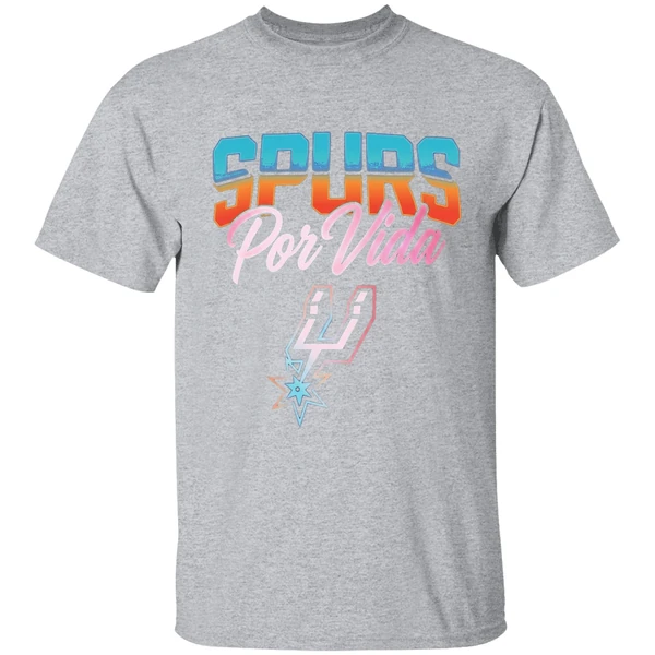 Por Vida San Antonio Spurs Logo Shirt - Image 9