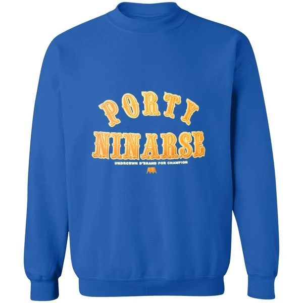 Porti Ninarse Undrcrwn Dbrand Por Champion Style San Francisco 49ers Sweatshirt - Image 8