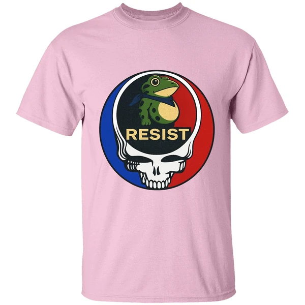 Portland Frog Grateful Dead Steal Your Face Ice Out Resist Shirt - Image 2