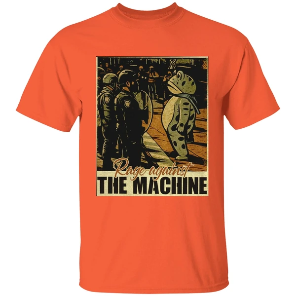 Portland Frog Protest Rage Against The Machine Vintage Shirt - Image 5