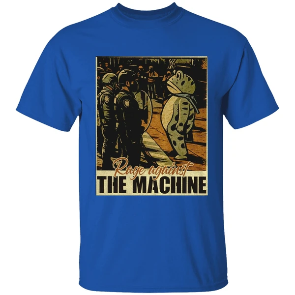 Portland Frog Protest Rage Against The Machine Vintage Shirt - Image 7