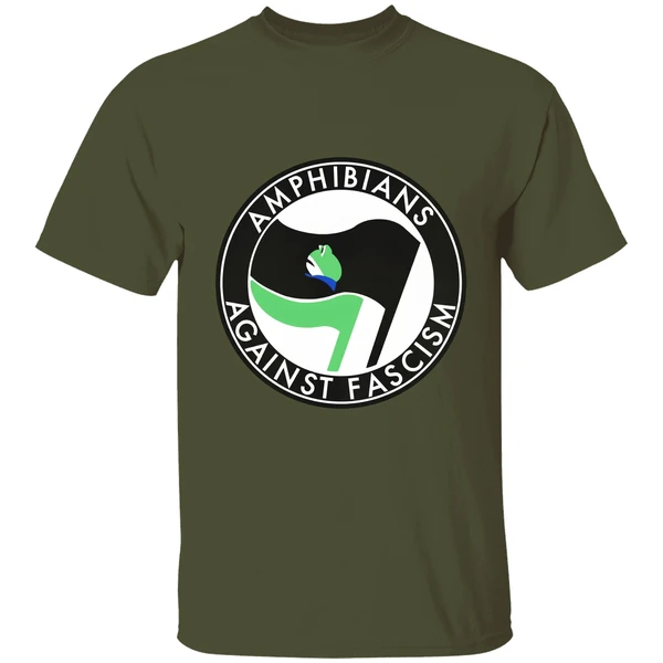 Portland Frogs Amphibians Against Fascism Antifa Shirt - Image 3