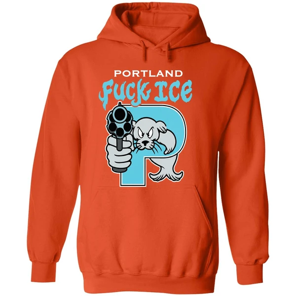 Portland Fuck Ice From Portland To Chicago Hoodie - Image 6