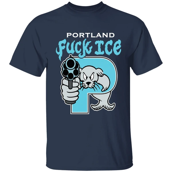 Portland Fuck Ice From Portland To Chicago Shirt - Image 5