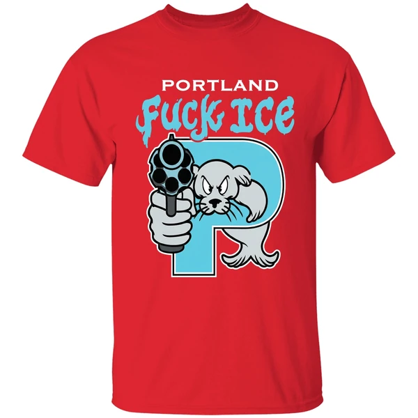 Portland Fuck Ice From Portland To Chicago Shirt - Image 7
