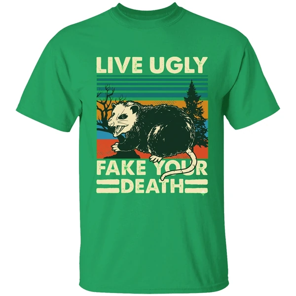 Possum Live Ugly Your Death Shirt - Image 8