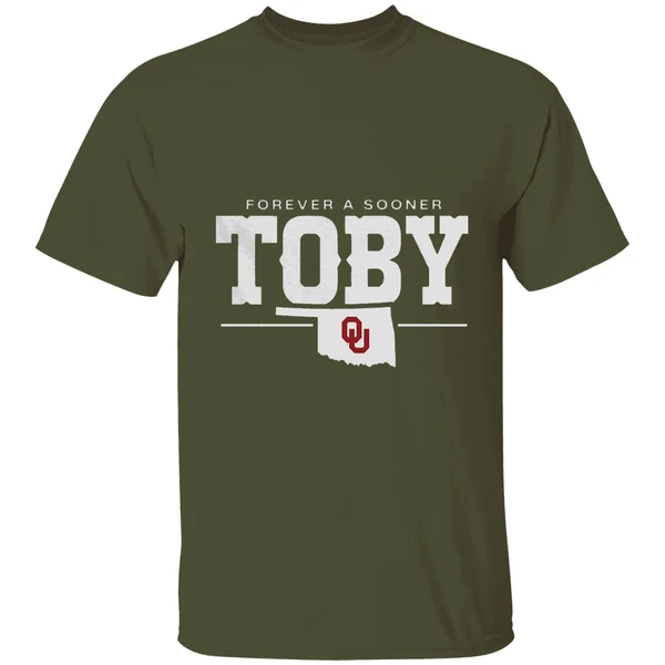 Post Malone Wearing Forever A Sooner Toby 2025 Tour Shirt - Image 4