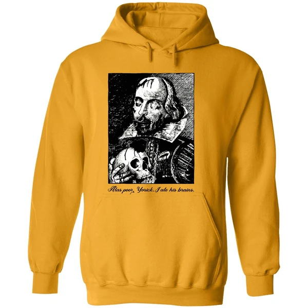 Poster Zombie Shakespeare Hoodie