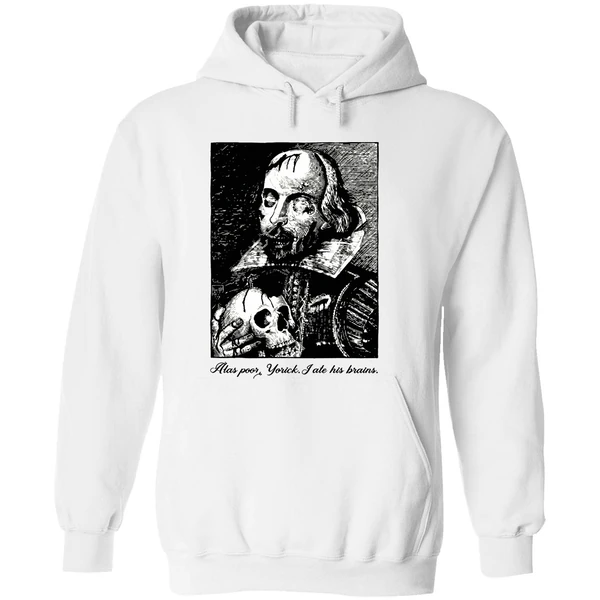 Poster Zombie Shakespeare Hoodie - Image 8