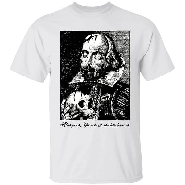 Poster Zombie Shakespeare Shirt