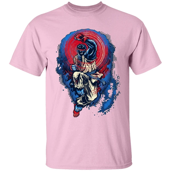 power of the fireball shirt lightpink