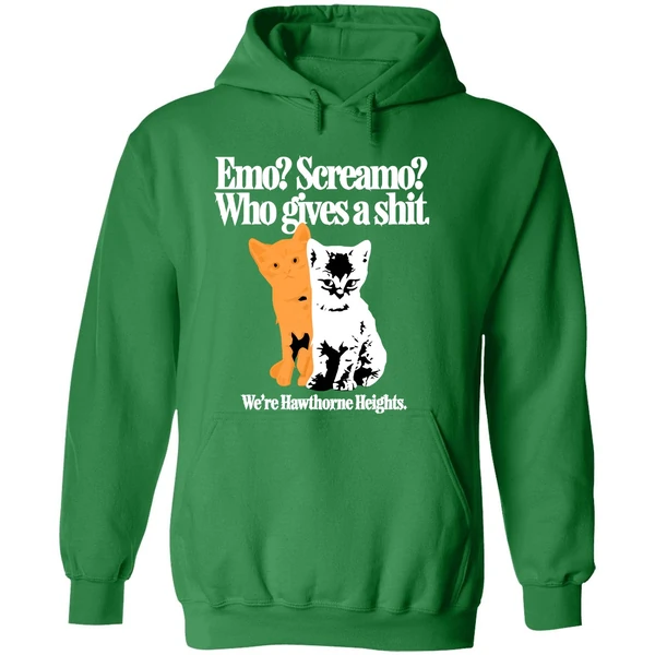 Premium Hawthorne Heights Emo Screamo 2025 Hoodie - Image 2