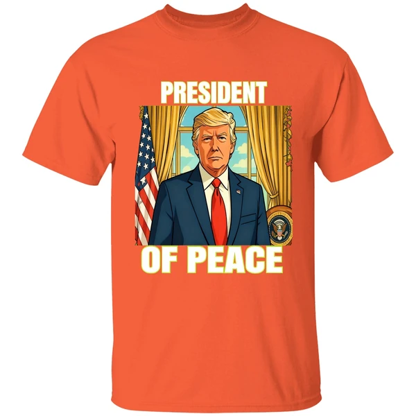 President Of Peace Pro Trump Shirt - Image 5