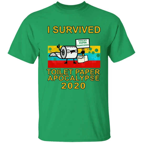 Pretty I Survived Toilet Paper Apocalypse 2020 Vintage Shirt