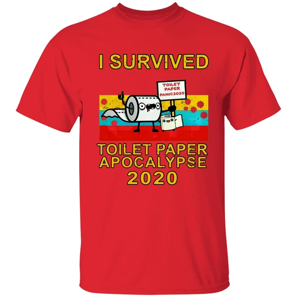 Pretty I Survived Toilet Paper Apocalypse 2020 Vintage Shirt - Image 6