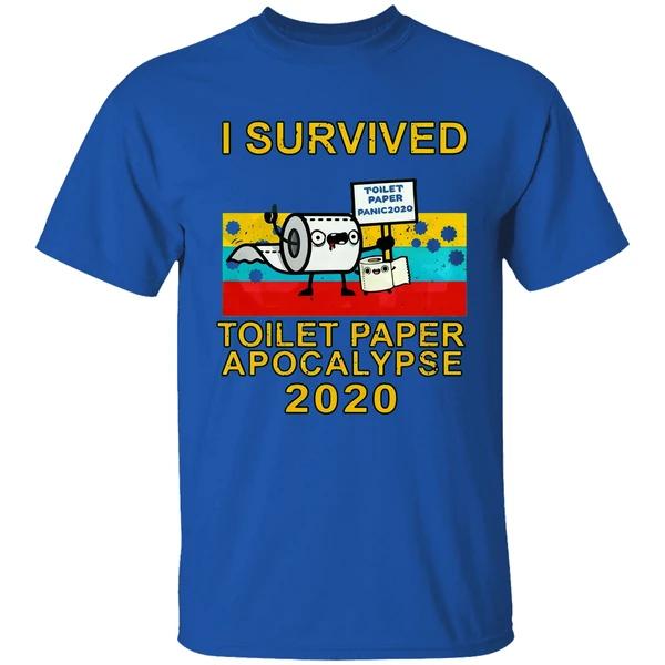Pretty I Survived Toilet Paper Apocalypse 2020 Vintage Shirt - Image 7