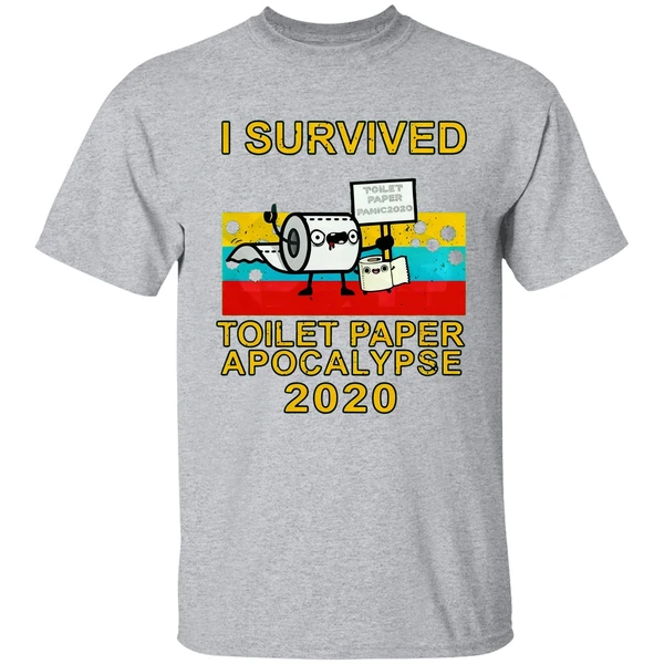 Pretty I Survived Toilet Paper Apocalypse 2020 Vintage Shirt - Image 8