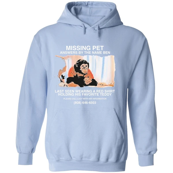 Primate Missing Pet Answers By The Name Ben Last Seen Wearing A Red Hoodie - Image 4
