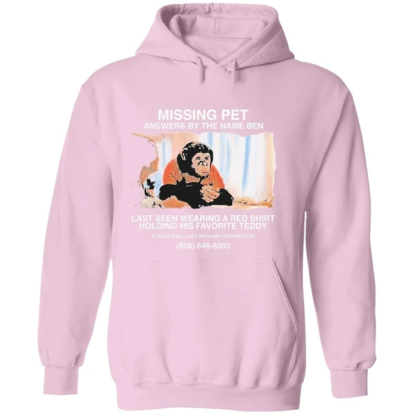 Primate Missing Pet Answers By The Name Ben Last Seen Wearing A Red Hoodie - Image 5