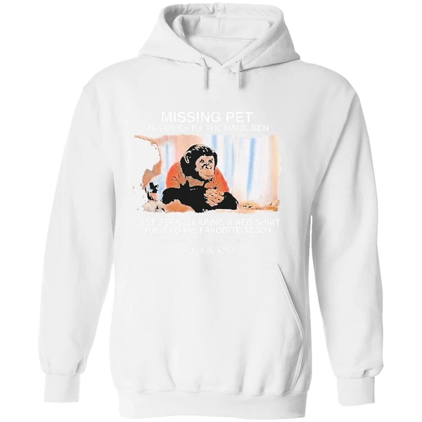 Primate Missing Pet Answers By The Name Ben Last Seen Wearing A Red Hoodie - Image 8