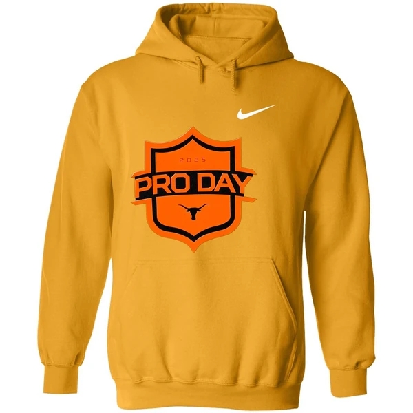 Pro Day Longhorns Texas Football 2025 Hoodie