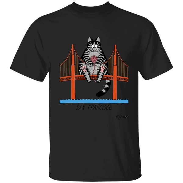 Project Hail Mary 2026 Ryan Gosling B Kliban Cat San Francisco Shirt - Image 7