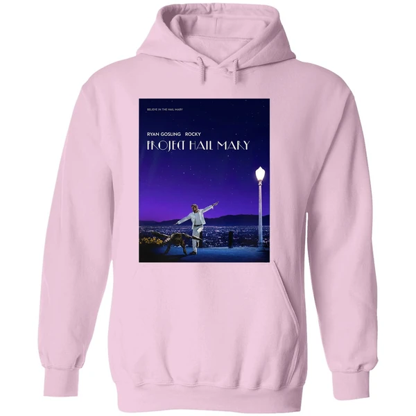 Project Hail Mary Inspired Poster La La Land Ryan Gosling Rocky Hoodie - Image 5