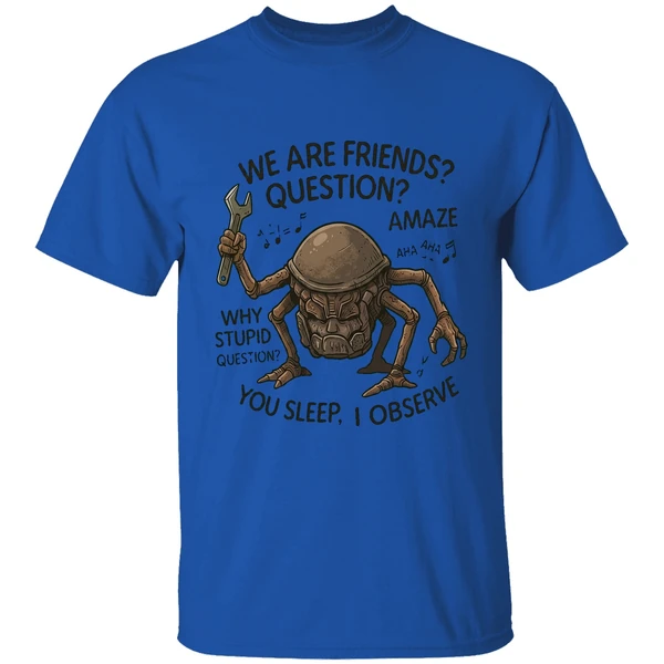 project hail mary rocky jazz hands shirt royalblue