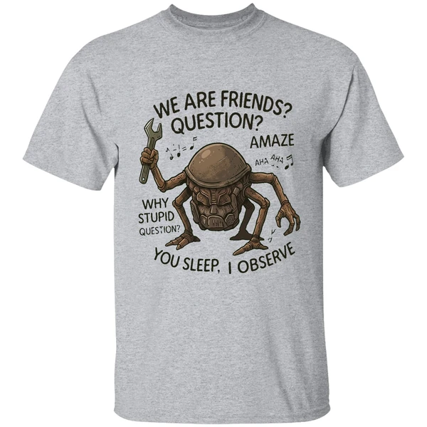 project hail mary rocky jazz hands shirt sportgrey