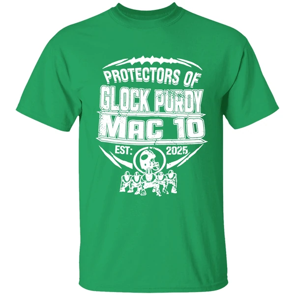Protectors Of Glock Purdy Mac 10 Est 2025 San Francisco 49ers Shirt - Image 2