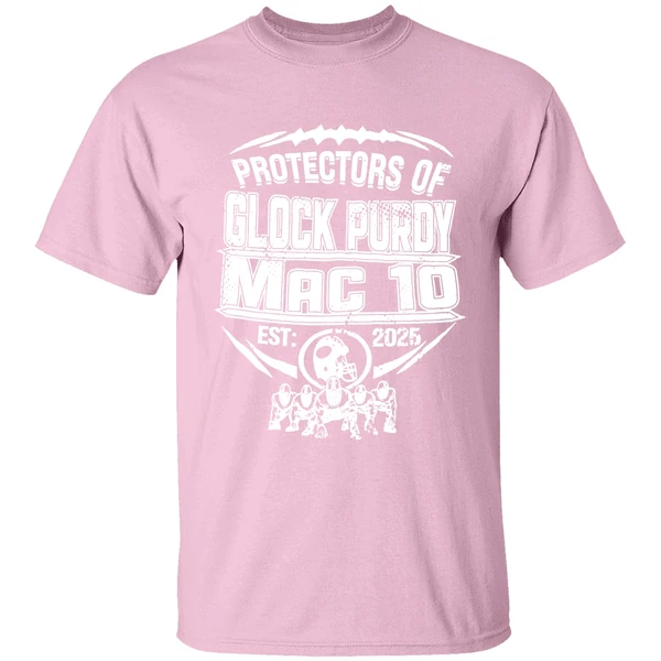Protectors Of Glock Purdy Mac 10 Est 2025 San Francisco 49ers Shirt - Image 3