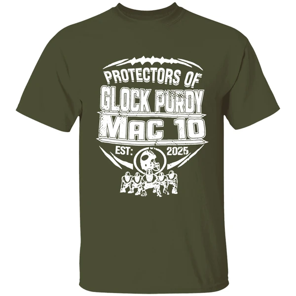 Protectors Of Glock Purdy Mac 10 Est 2025 San Francisco 49ers Shirt - Image 4
