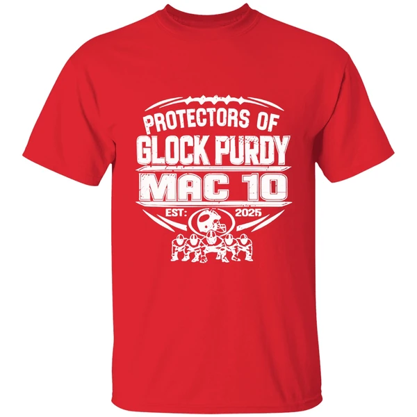 Protectors Of Glock Purdy Mac 10 Shirt 49ers Brock Purdy Shirt - Image 7