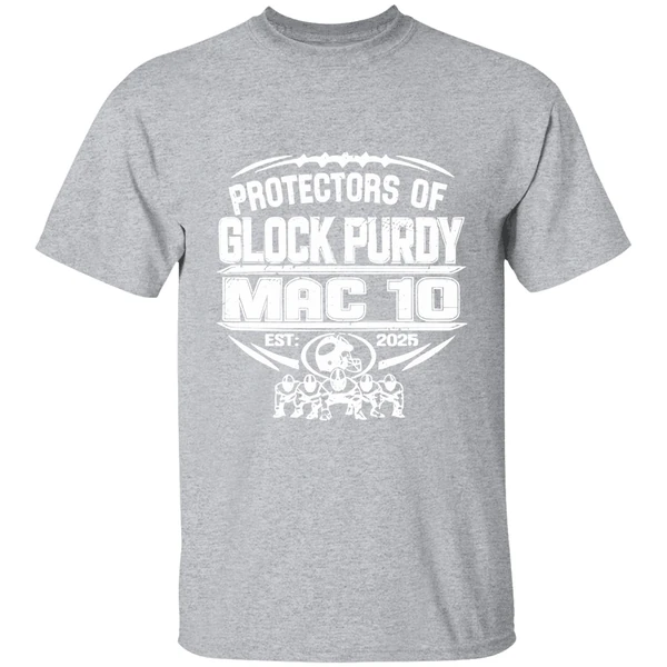 Protectors Of Glock Purdy Mac 10 Shirt 49ers Brock Purdy Shirt - Image 9