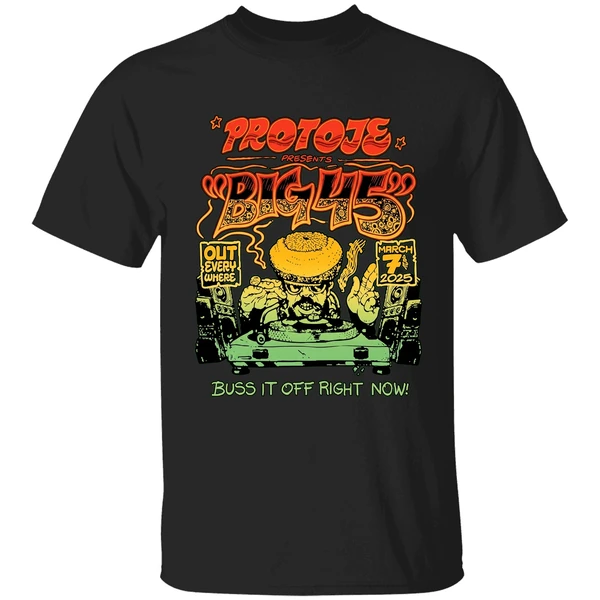 Protoje Big 45 Out Everywhere March 7 2025 Buss It Off Right Now Shirt