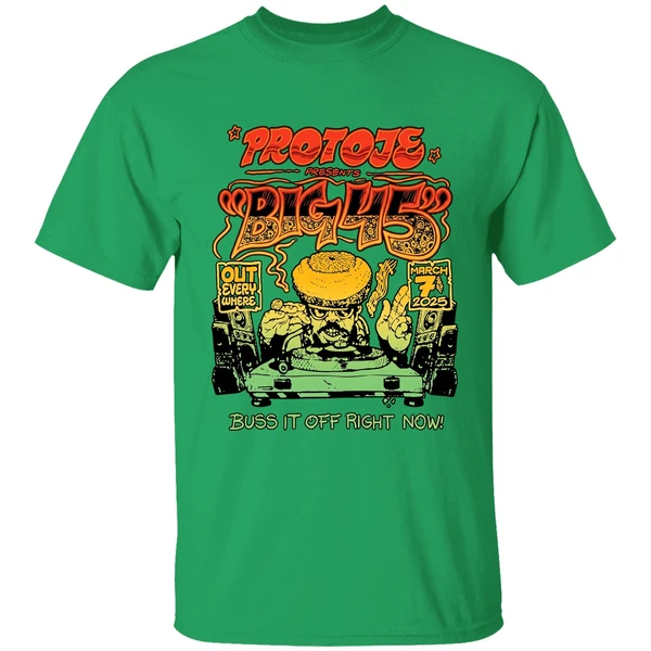 Protoje Big 45 Out Everywhere March 7 2025 Buss It Off Right Now Shirt - Image 2