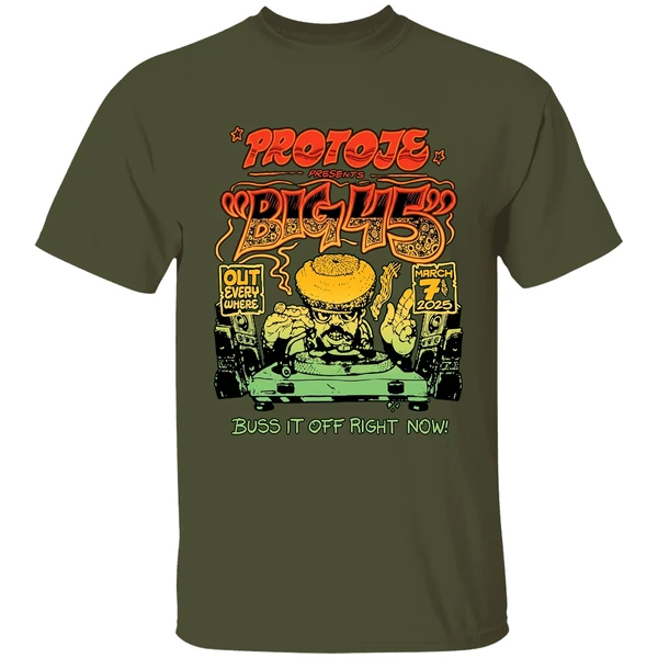 Protoje Big 45 Out Everywhere March 7 2025 Buss It Off Right Now Shirt - Image 4