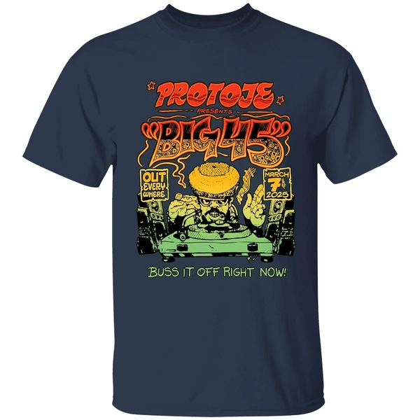 Protoje Big 45 Out Everywhere March 7 2025 Buss It Off Right Now Shirt - Image 5